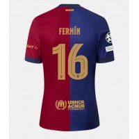 Barcelona Fermin Lopez #16 Hemmatröja 2024-25 Kortärmad